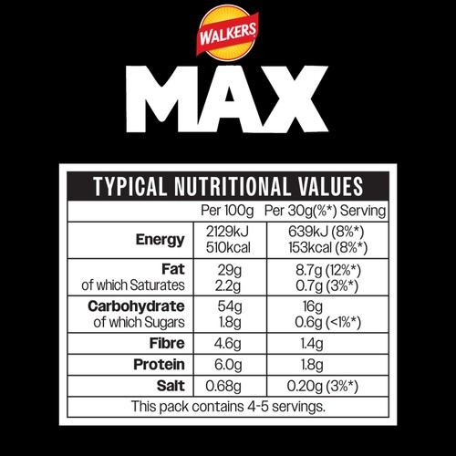 Walkers Max Portuguese Chorizo & Onion thumbnail 4
