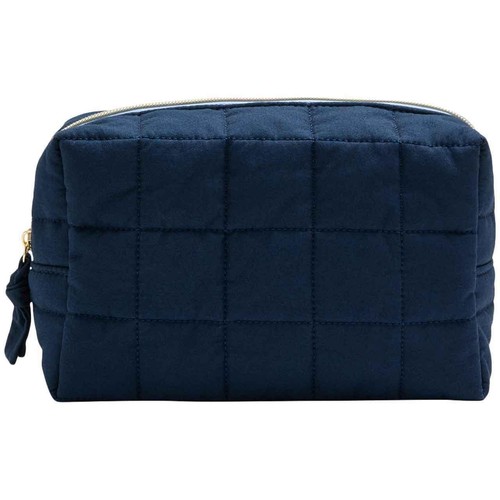 M&S Womens Small Checkerboard Quilted Toiletry Bag