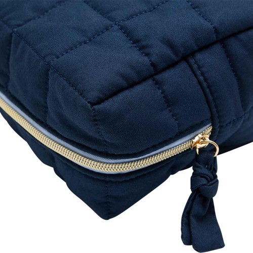M&S Womens Small Checkerboard Quilted Toiletry Bag thumbnail 3