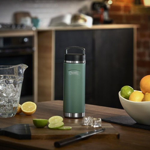 Thermos Icon Series Screw Top Bottle Rock Cap Green 710ml thumbnail 6
