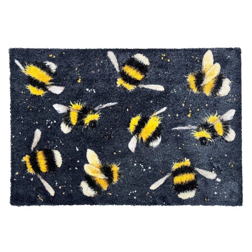 Mighty Mats Bree Merryn Collection Luxury Washable Mat Bees