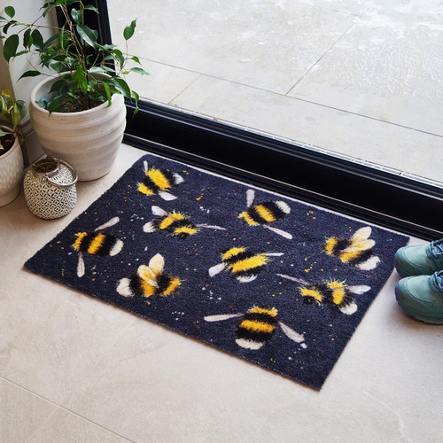 Mighty Mats Bree Merryn Collection Luxury Washable Mat Bees thumbnail 2