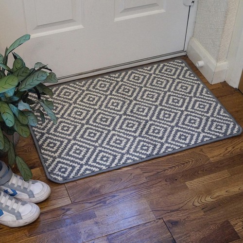 Mighty Mats Geo Soft Loop Mat Light Grey/White Geo thumbnail 2