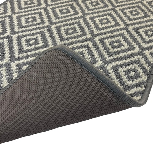Mighty Mats Geo Soft Loop Mat Light Grey/White Geo thumbnail 4