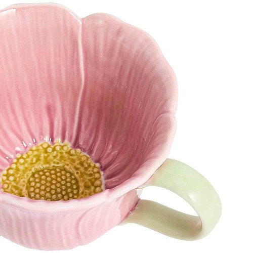 M&S Flower Mug, Pink thumbnail 2