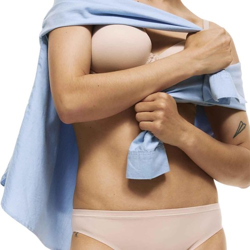 M&S Womens Body Soft Lace Bikini Knickers, 8, Opaline thumbnail 4