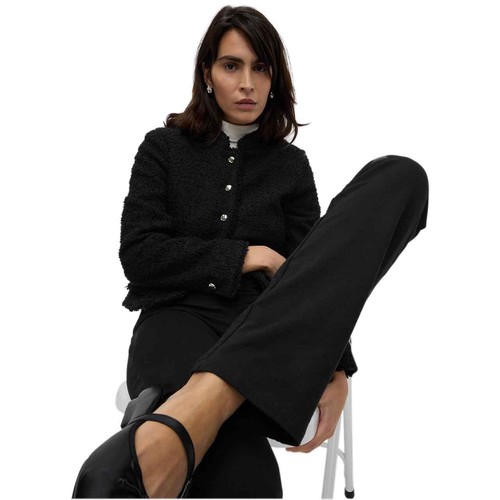 M&S Womens Cotton Rich Straight Leg Joggers, Size 8, Black thumbnail 5