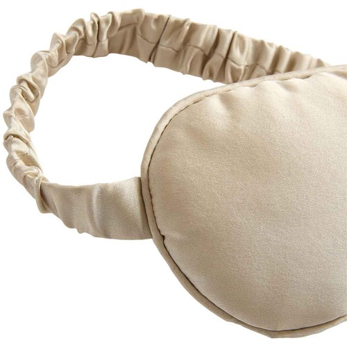 M&S Pure Mulberry Silk Eye Mask, Mink thumbnail 4