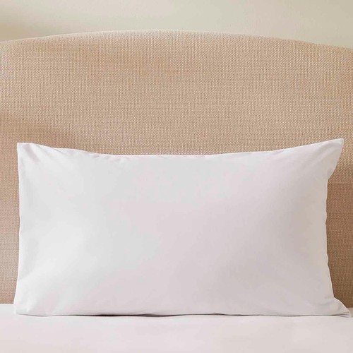 M&S Sleep Solutions Jersey Waterproof Pillow Protector, White
