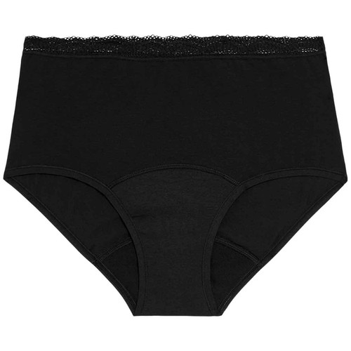 M&S Womens Heavy Absorbency Period Full Briefs, Size 10, Black Mix thumbnail 4