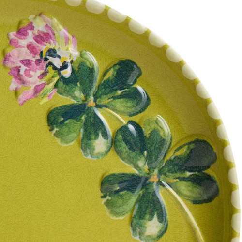 M&S Floral Melamine Picnic Side Plate Set, Green Mix thumbnail 5