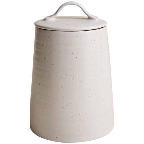M&S Medium Ceramic Storage Jar, Neutral