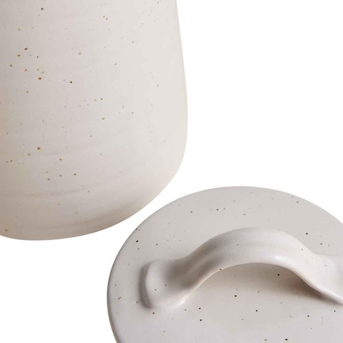 M&S Medium Ceramic Storage Jar, Neutral thumbnail 4