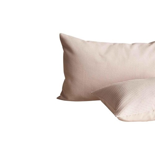 M&S Pure Cotton Waffle Bedding Set, Single (3 ft), Neutral thumbnail 3