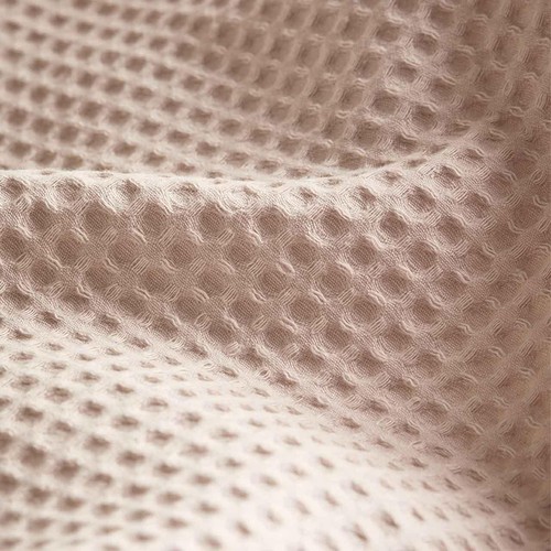 M&S Pure Cotton Waffle Bedding Set, Single (3 ft), Neutral thumbnail 5