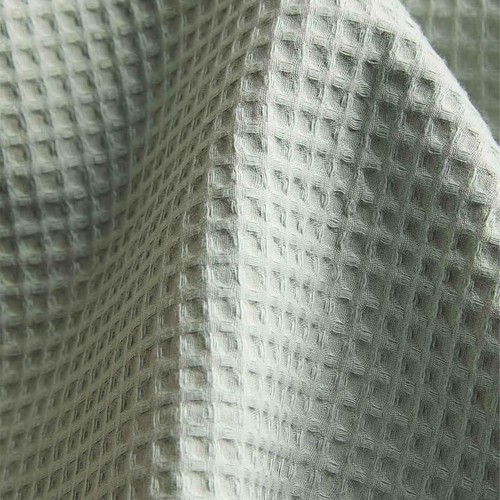 M&S Pure Cotton Waffle Bedding Set, Single (3 ft), Green thumbnail 5