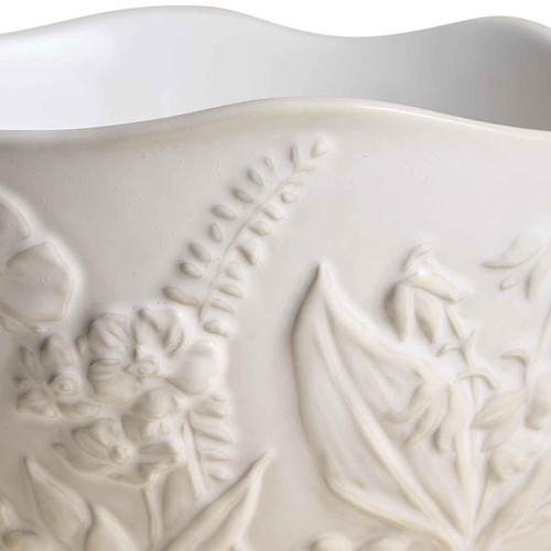 M&S Spring Meadow Footed Serving Bowl, Cream thumbnail 6
