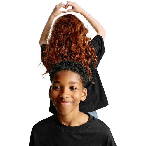 M&S Unisex Pure Cotton Plain T-Shirt, 9-10 Years, Navy thumbnail 4