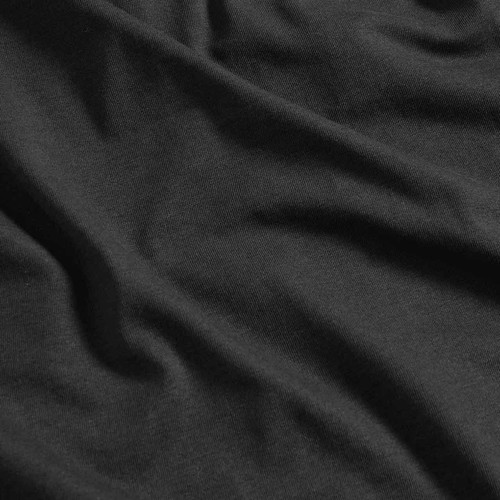 M&S Womens Pure Cotton Everyday Fit T-Shirt, Size 16, Black thumbnail 5