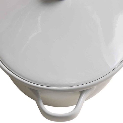M&S Maxim Ceramic Casserole Dish, One Size, White thumbnail 5