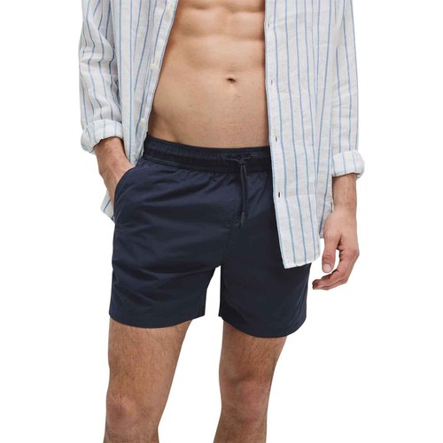 M&S Mens Quick Dry Plain Swim Shorts, 'S 'Medium, Dark Navy thumbnail 2