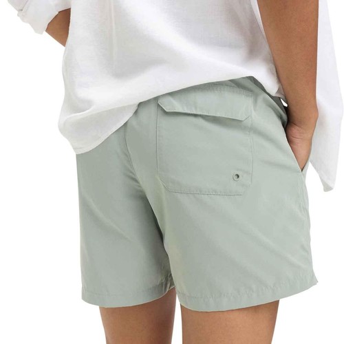 M&S Mens Quick Dry Plain Swim Shorts, 'L 'Medium, Pistachio thumbnail 3