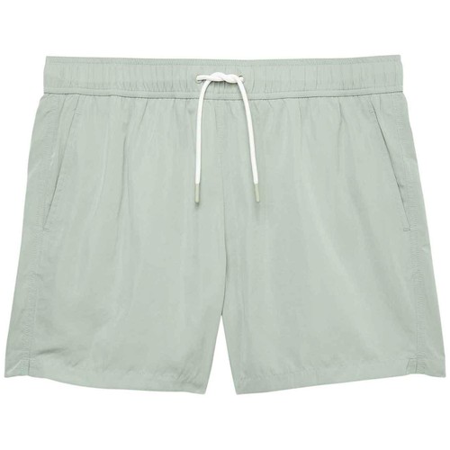 M&S Mens Quick Dry Plain Swim Shorts, 'S 'Medium, Pistachio