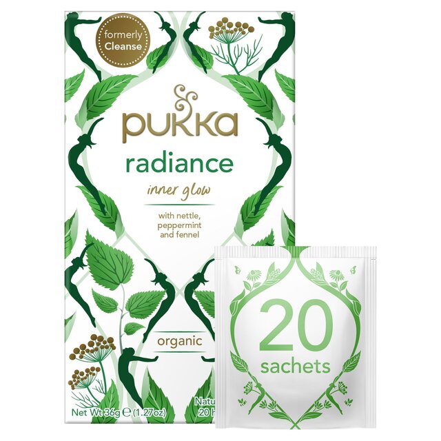 Pukka Organic Radiance Tea 20 Home Compostable Herbal Tea Bags thumbnail 2