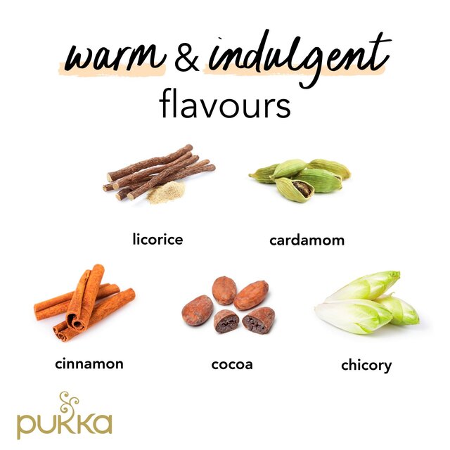 Pukka Organic Licorice & Cinnamon Tea 20 Home Compostable Herbal Tea Bags thumbnail 3