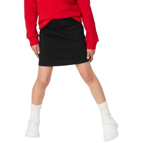M&S Girls Goodmove Sports School Skorts, 7-8 Years, Black thumbnail 3