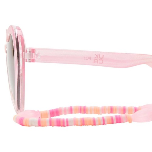 M&S Girls Heart Sunglasses with Chain, M-L, Pink Mix thumbnail 2