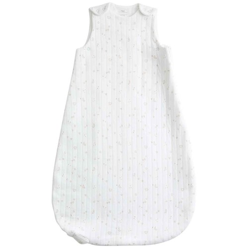 M&S Cotton Rich 1.5 Tog Printed Sleeping Bag, 0-6 M, White thumbnail 2