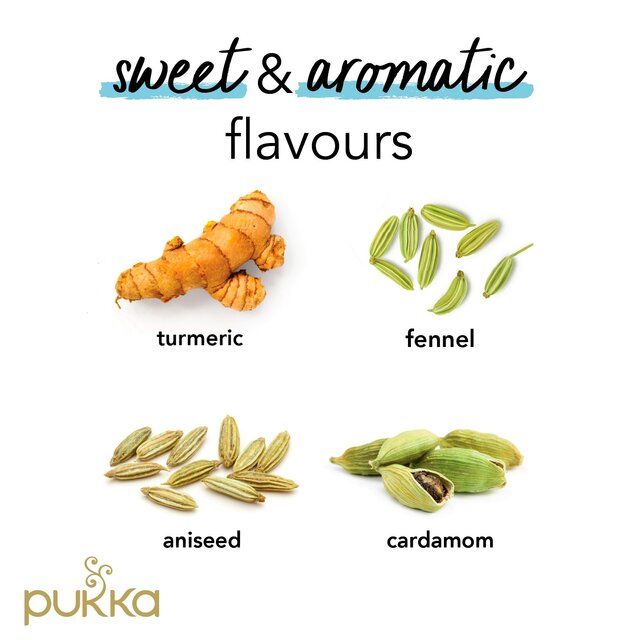 Pukka Organic After Dinner 20 Home Compostable Herbal Tea Bags 40g thumbnail 5