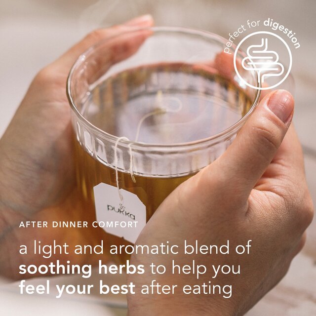 Pukka Organic After Dinner 20 Home Compostable Herbal Tea Bags 40g thumbnail 8