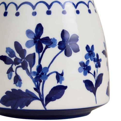 M&S Floral Tapered Mug, Navy thumbnail 2