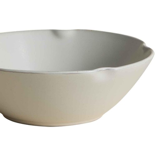 M&S Crimped Scallop Cereal Bowl, Cream thumbnail 2