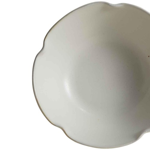 M&S Crimped Scallop Cereal Bowl, Cream thumbnail 3