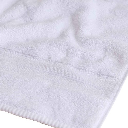 M&S Egyptian Cotton 650GSM Face Towels, White thumbnail 3