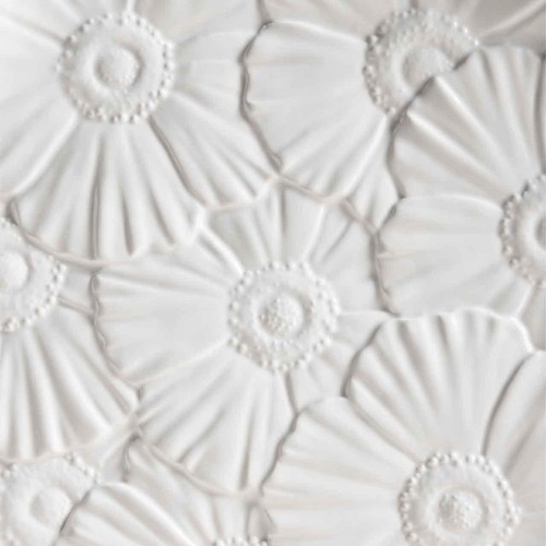 M&S Floral Platter, White thumbnail 4