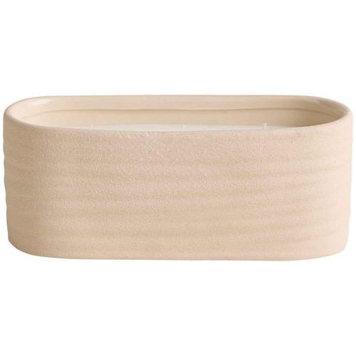 M&S Ember Ceramic 3 Wick Candle, Neutral thumbnail 2
