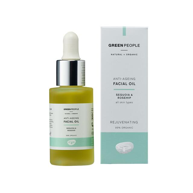 Green People Organic Facial Oil, Anti Ageing, Vegan