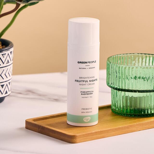 Green People Organic Night Cream, Fruitful Nights, Vegan thumbnail 2