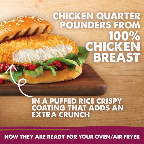Birds Eye 2 Chicken Quarter Pounders thumbnail 2