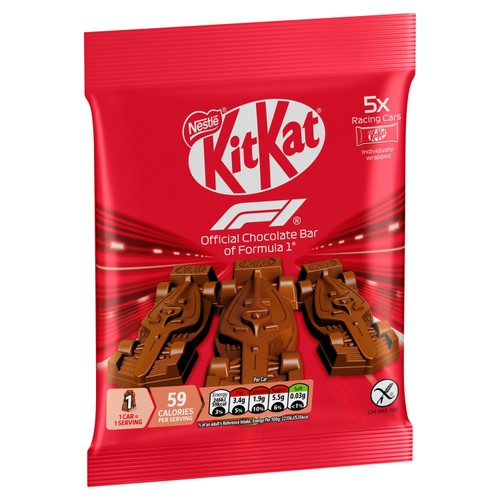 KitKat F1 Chocolate Car Figure Multipack thumbnail 2