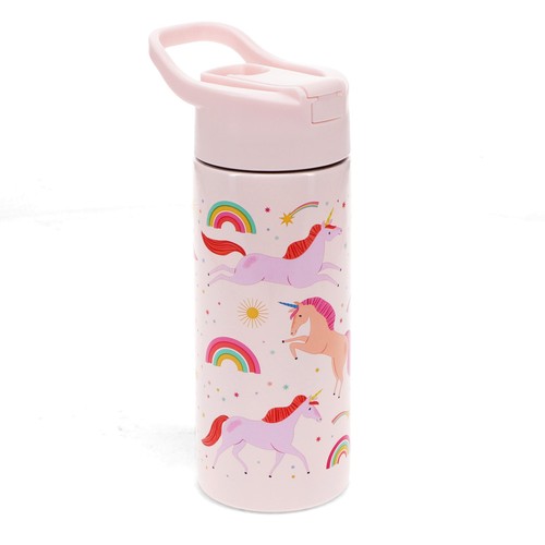 Rex London Stainless Steel Unicorn Bottle 500ml thumbnail 2