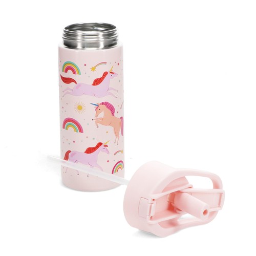 Rex London Stainless Steel Unicorn Bottle 500ml thumbnail 3