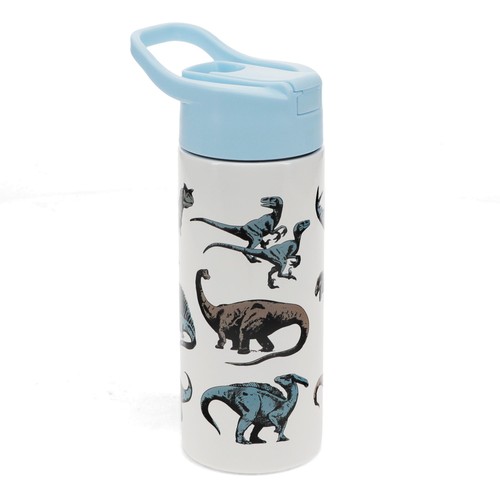 Rex London Stainless Steel Dinosaur Bottle 500ml thumbnail 2