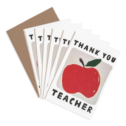 Caroline Gardner Thank You Teacher Red Apple