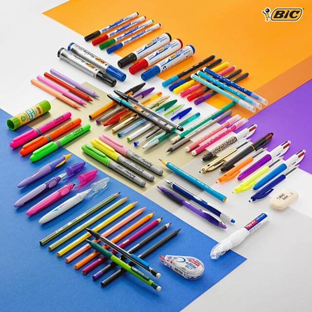 BIC Cristal Original Ballpoint Pens Assorted Box of 4 thumbnail 7