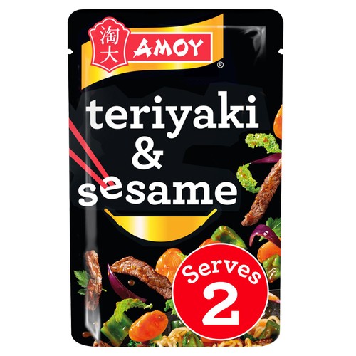 Amoy Teriyaki & Toasted Sesame Seeds Stir Fry Sauce thumbnail 2